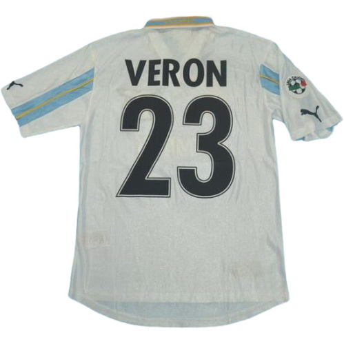 prima maglia veron 23 lazio 2000-2001 blu uomo