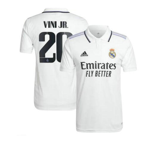 prima maglia vini jr. 20 real madrid 2022-2023 uomo