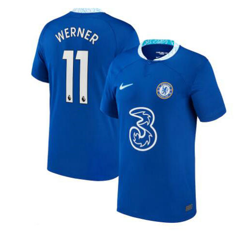 prima maglia werner 11 chelsea 2022-2023 uomo