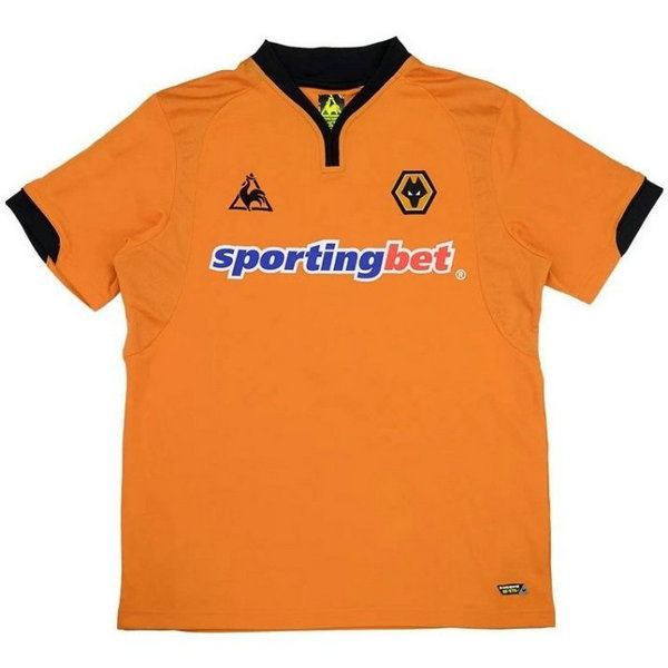 prima maglia wolverhampton wanderers 2009-2010 giallo uomo