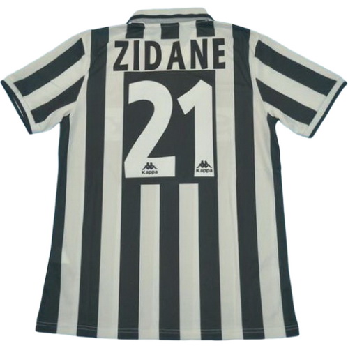 prima maglia zidane 21 juventus 1996-1997 bianco uomo