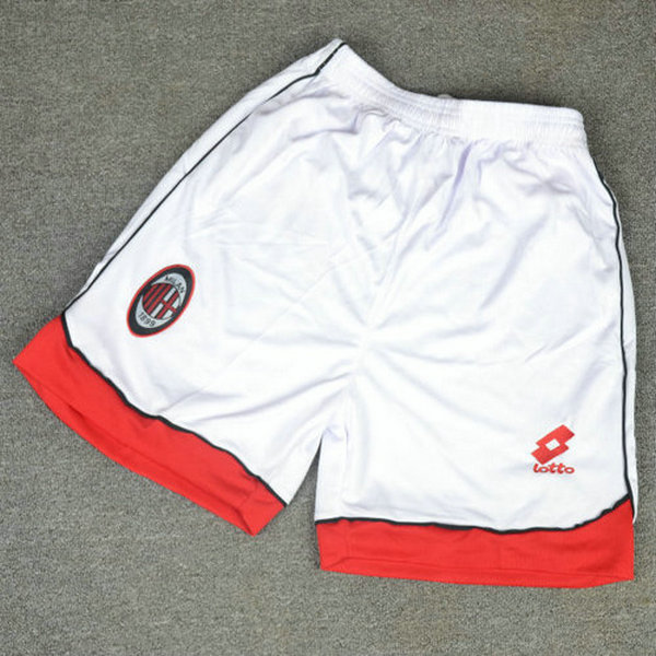 prima pantaloncini ac milan 1997-1998 bianco uomo