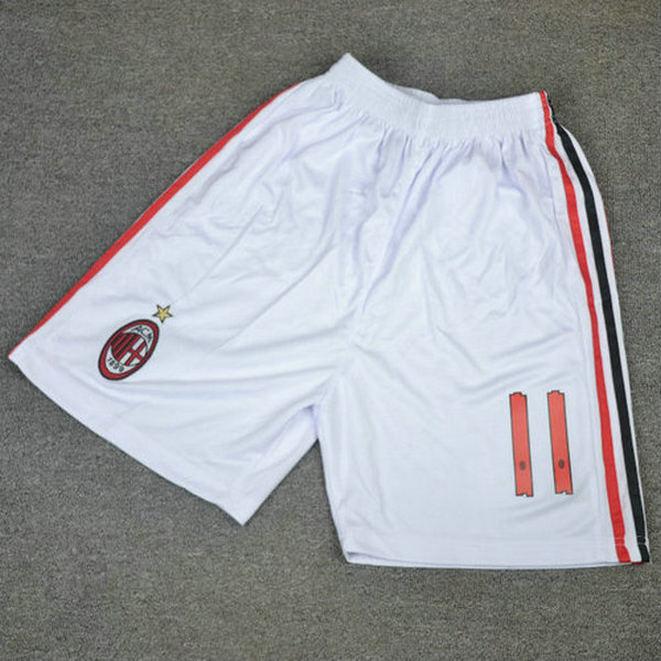 prima pantaloncini ac milan 2010-2011 bianco uomo