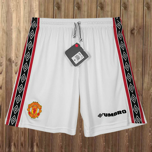 prima pantaloncini manchester united 1998-1999 uomo