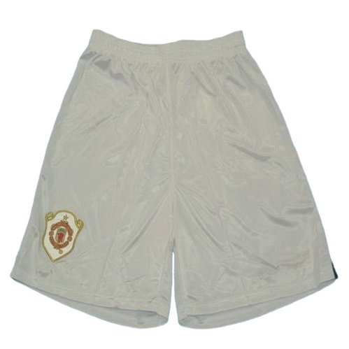 prima pantaloncini manchester united 1999-2000 bianco uomo