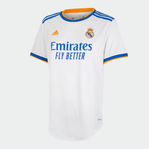 prima pantaloncini real madrid 2021 2022 bianco donna