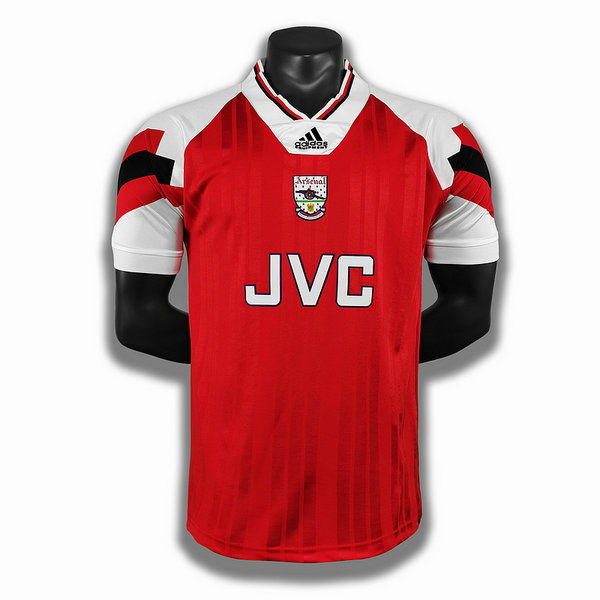 prima player maglia arsenal 1992 1993 rosso uomo