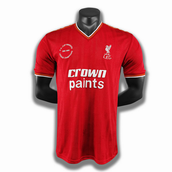 prima player maglia liverpool 1985 1986 rosso uomo