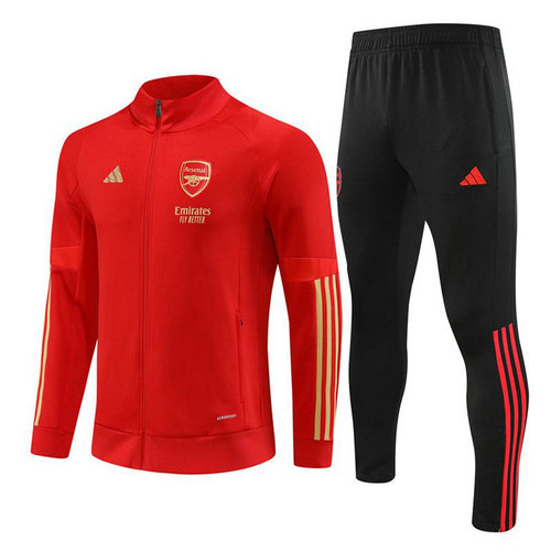 rosso set sportivo da calcio arsenal 231013 2023-2024 uomo