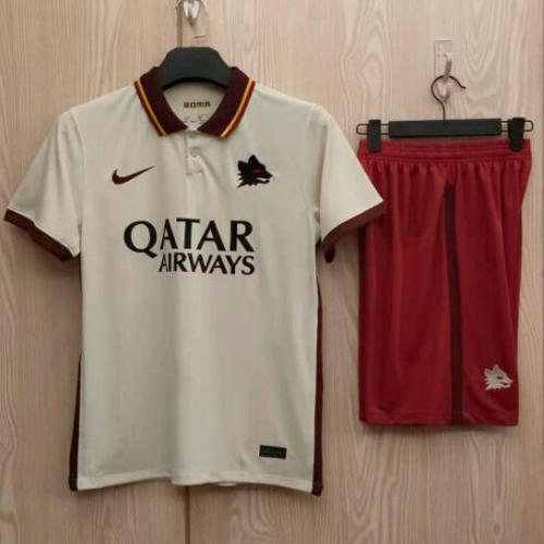 seconda completo maglia as roma 2020-2021 uomo