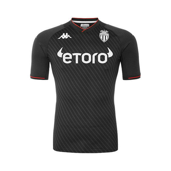 seconda divisa maglia as monaco 2021 2022 nero uomo