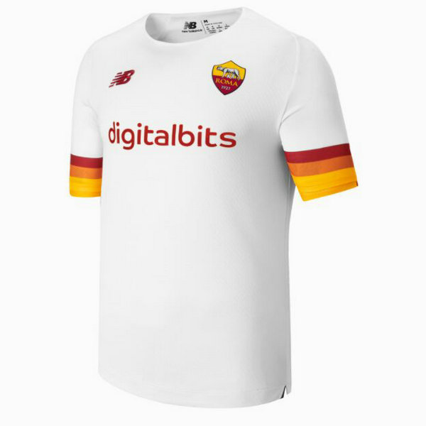 seconda divisa maglia as roma 2021 2022 bianco uomo