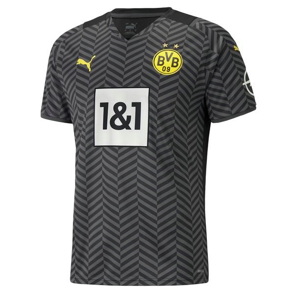 seconda divisa maglia borussia dortmund 2021 2022 nero uomo