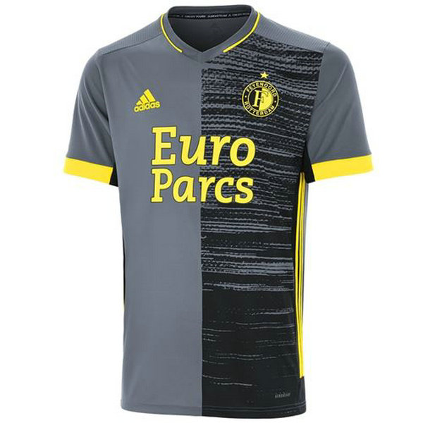 seconda divisa maglia feyenoord 2021 2022 grigio uomo