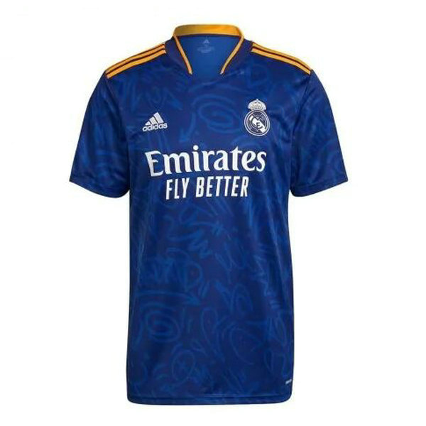 seconda divisa maglia real madrid 2021 2022 blu uomo