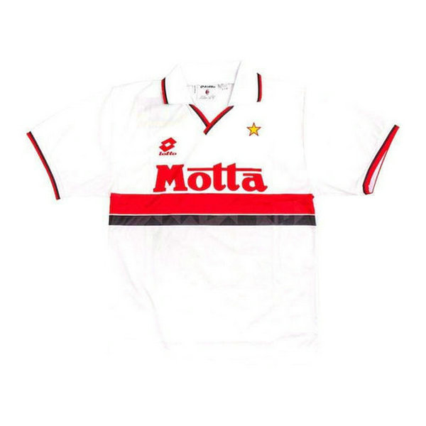 seconda maglia ac milan 1993-1994 bianco uomo