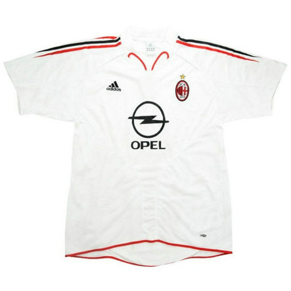 seconda maglia ac milan 2004-2005 bianco uomo