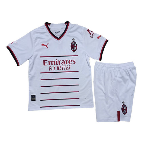 seconda maglia ac milan 2022-2023 bambino