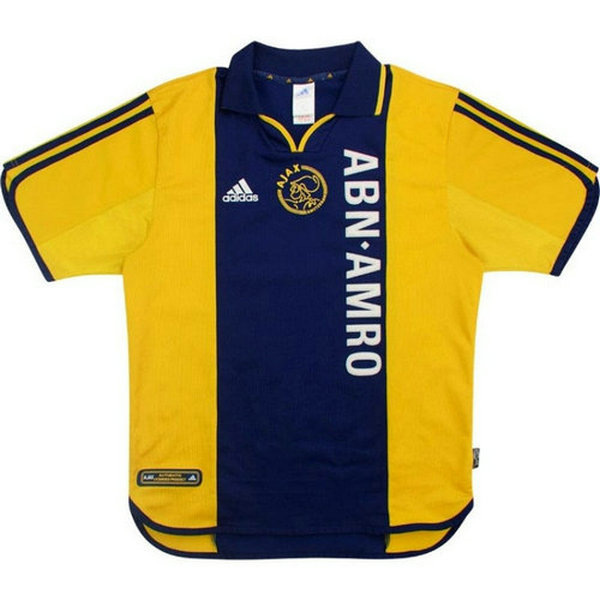 seconda maglia ajax 2000-2001 giallo uomo