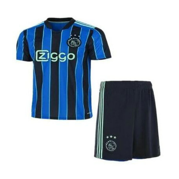 seconda maglia ajax 2021 2022 blu bambino