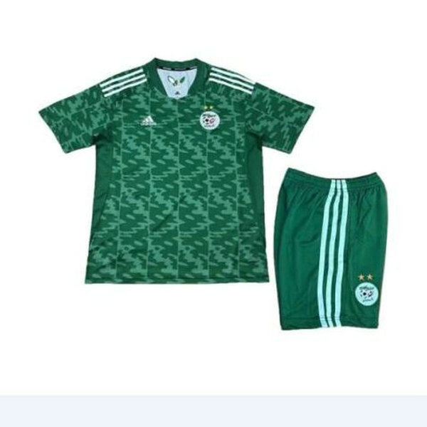 seconda maglia algeria 2021 2022 verde bambino