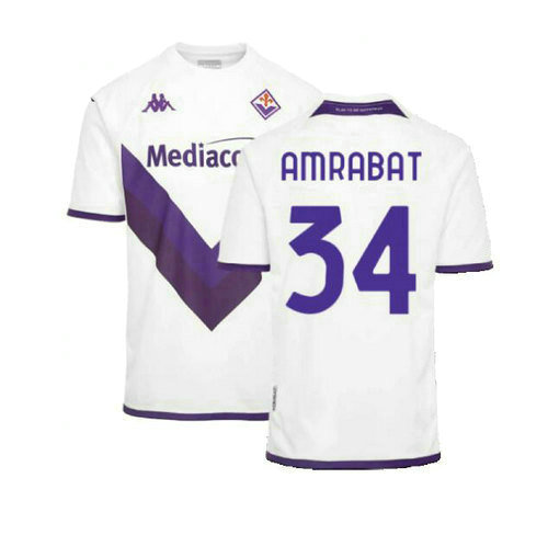 seconda maglia amrabat 34 fiorentina 2022-2023 uomo