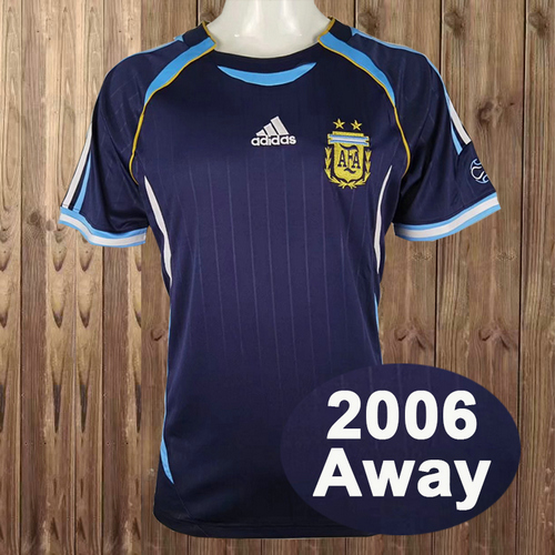 seconda maglia argentina 2006 uomo