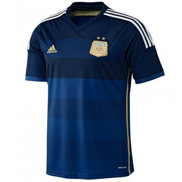 seconda maglia argentina 2014 blu uomo