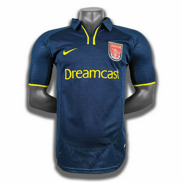 seconda maglia arsenal 2000 blu uomo