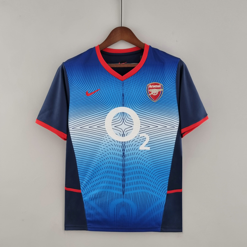 seconda maglia arsenal 2002-2004 uomo