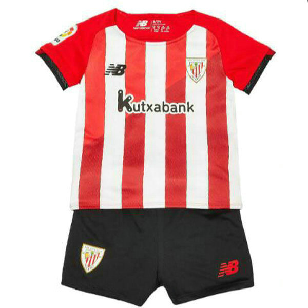 seconda maglia athletic bilbao 2021 2022 bianco rosso bambino