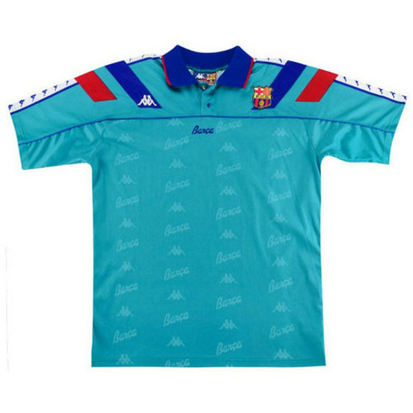 seconda maglia barcellona 1992-1995 blu uomo