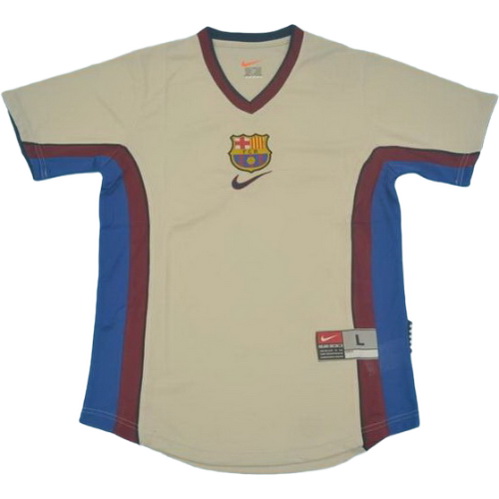 seconda maglia barcellona 1999-2000 grigio uomo