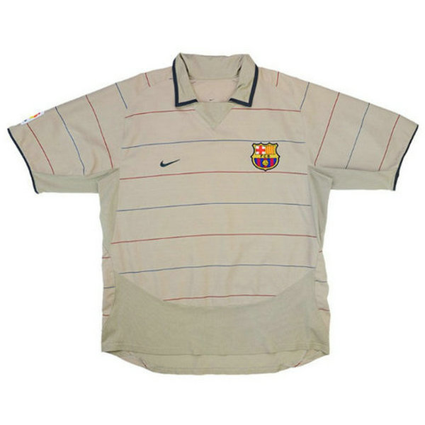 seconda maglia barcellona 2003-2004 giallo uomo