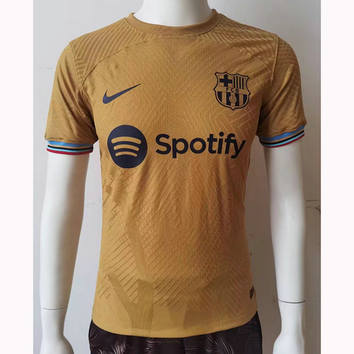 seconda maglia barcellona player version 2022-2023 uomo