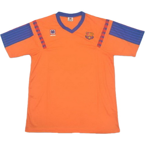 seconda maglia barcellona ucl 1992 arancione uomo