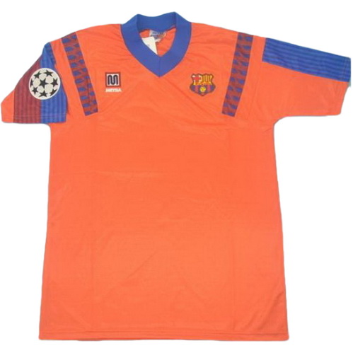 seconda maglia barcellona uefa 1992 arancione uomo