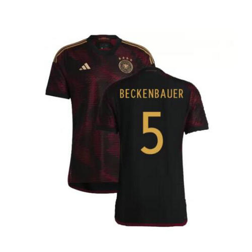 seconda maglia beckenbauer 5 germania 2022 uomo