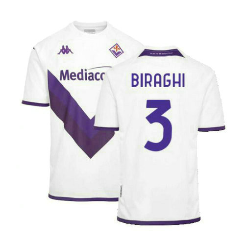 seconda maglia biraghi 3 fiorentina 2022-2023 uomo