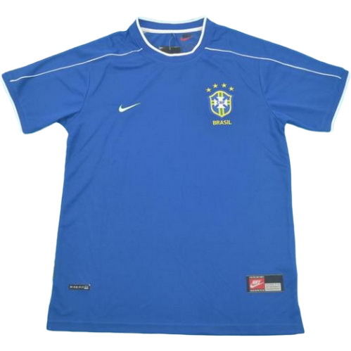 seconda maglia brasile copa mundial 1998 blu uomo