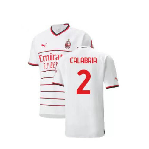 seconda maglia calabria 2 ac milan 2022-2023 uomo