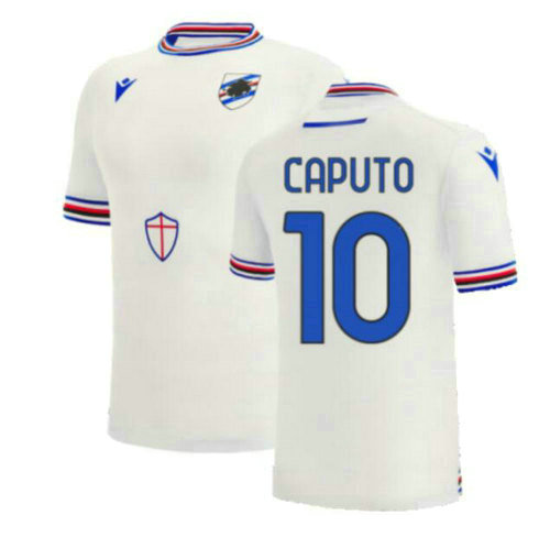 seconda maglia caputo 10 sampdoria 2022-2023 uomo