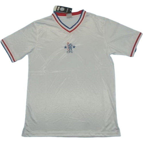 seconda maglia chelsea 1982 bianco uomo