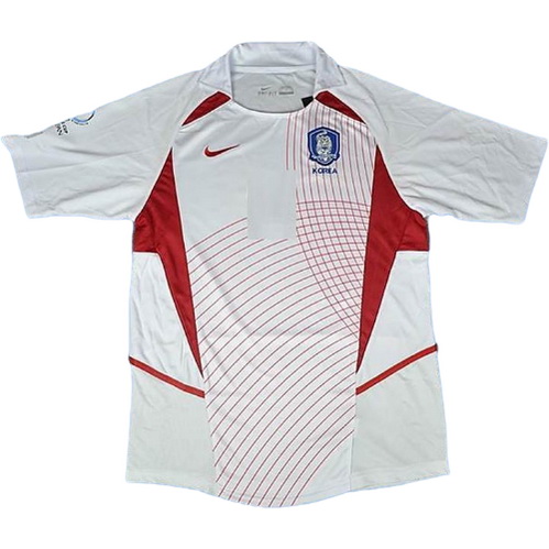 seconda maglia corea 2002 bianco uomo