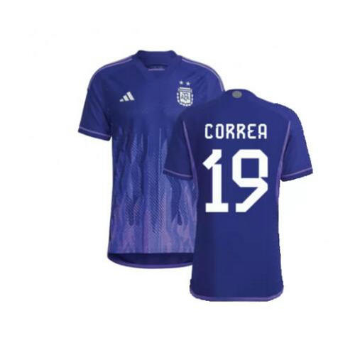 seconda maglia correa 19 argentina 2022 uomo