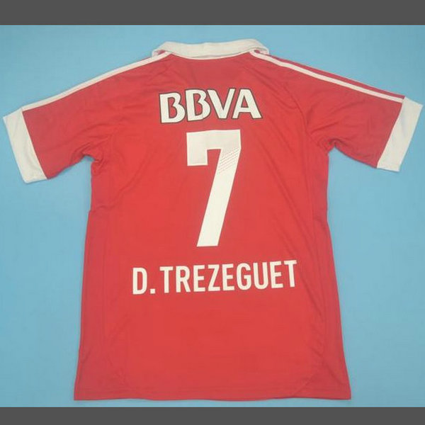 seconda maglia d.trezeguet 7 river plate 2012-2013 rosso uomo