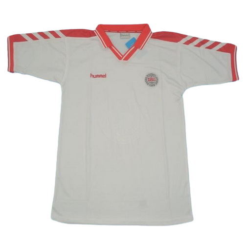 seconda maglia danimarca 1998 bianco uomo