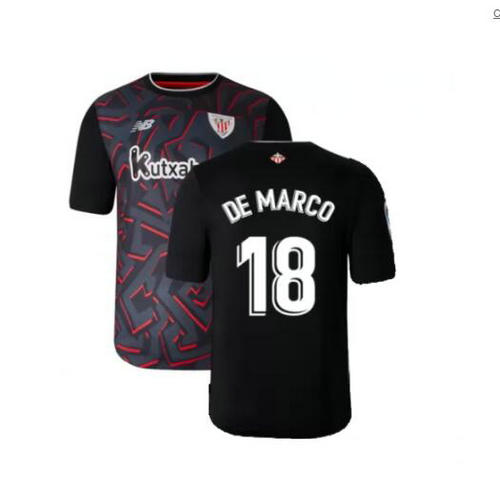 seconda maglia de marco 18 athletic bilbao 2022-2023 uomo