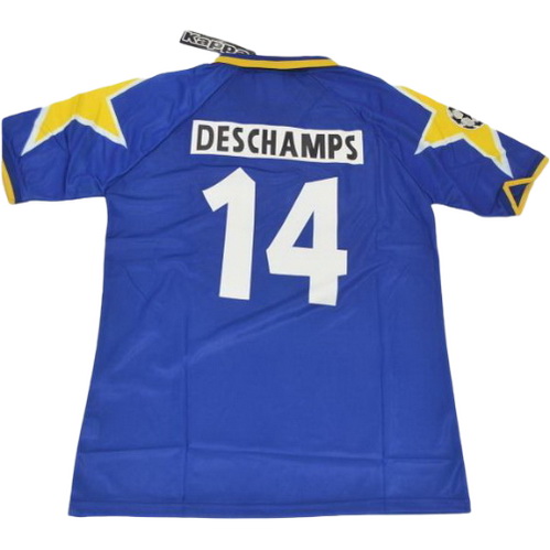 seconda maglia deschamps 14 juventus 1995-1996 blu uomo