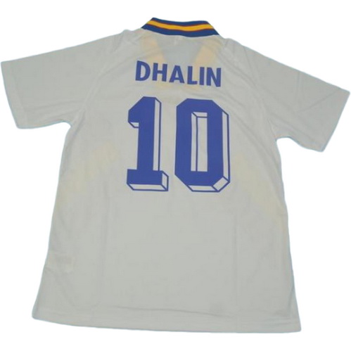 seconda maglia dhalin 10 svezia copa mundial 1994 bianco uomo